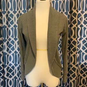 Element gray cardigan